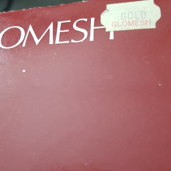 Glo Mesh Gold Double Chain Adj Bag still in box (New) Vintage Rare - Picture 6 of 6